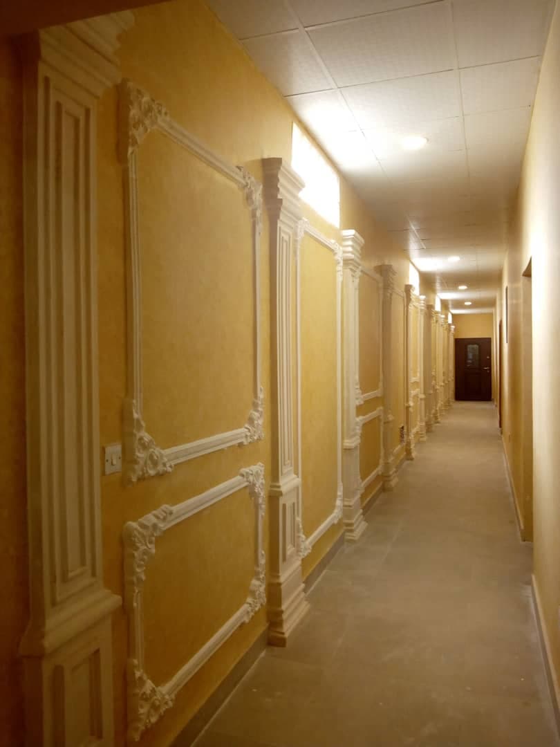 Architectural wall work — cover